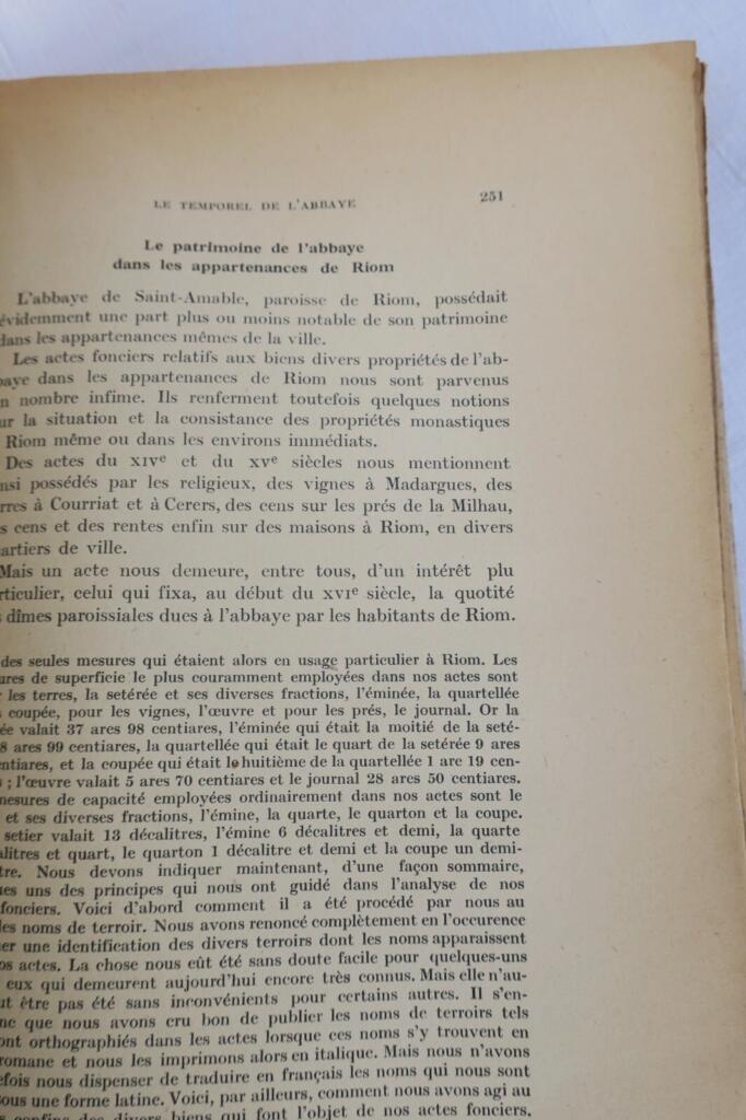History of Abbazia Di Saint-Amable
