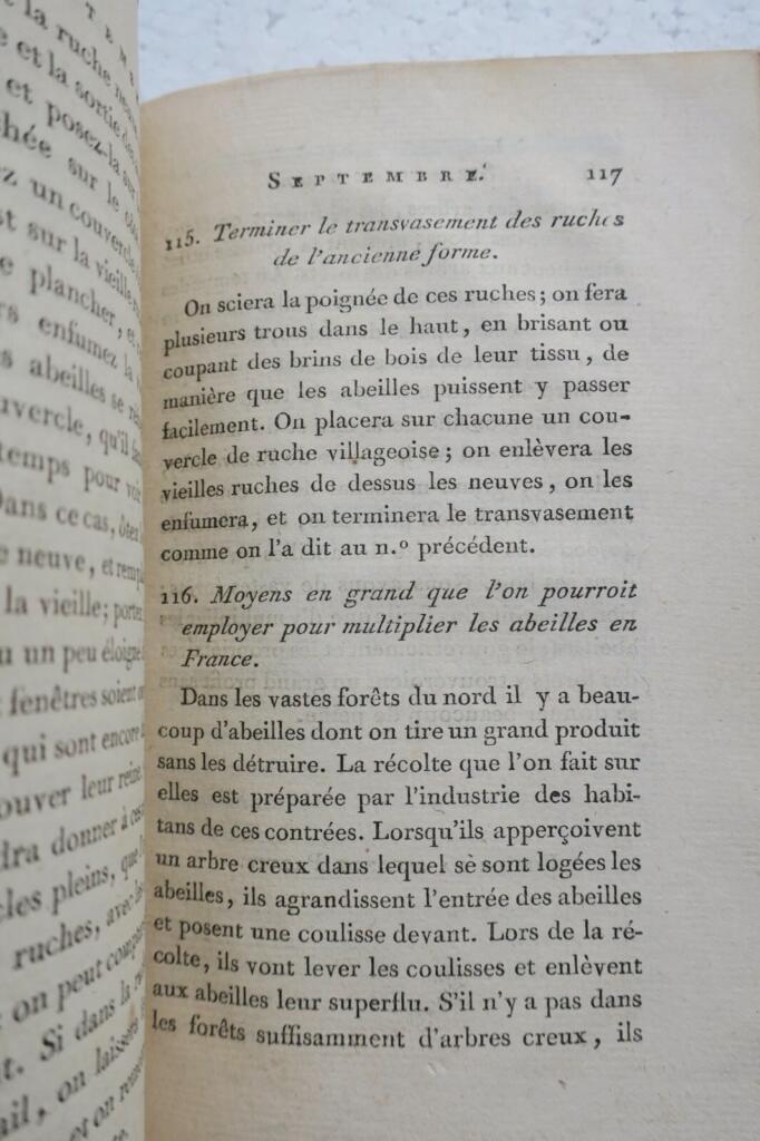 Landschaften und Bienenzucht-Handbuch