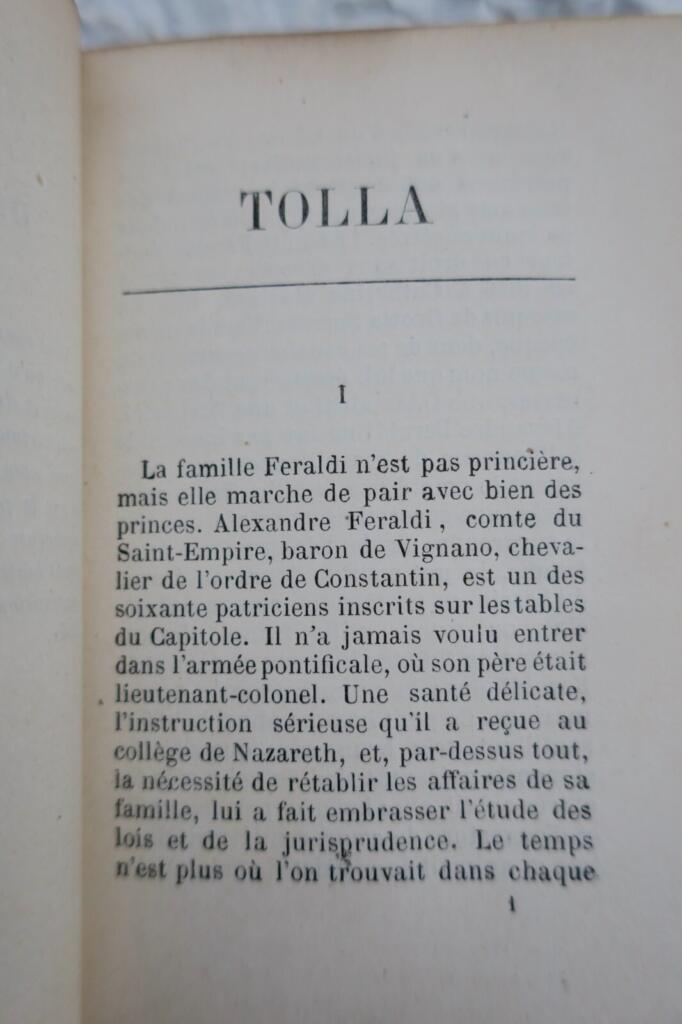 Study of Tolla with Illustrations
