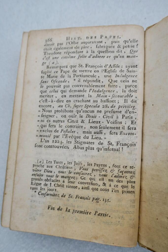 Abrégé de l&rsquo;histoire des papes, depuis St. Pierre jusqu&rsquo;à Clément XII 1739