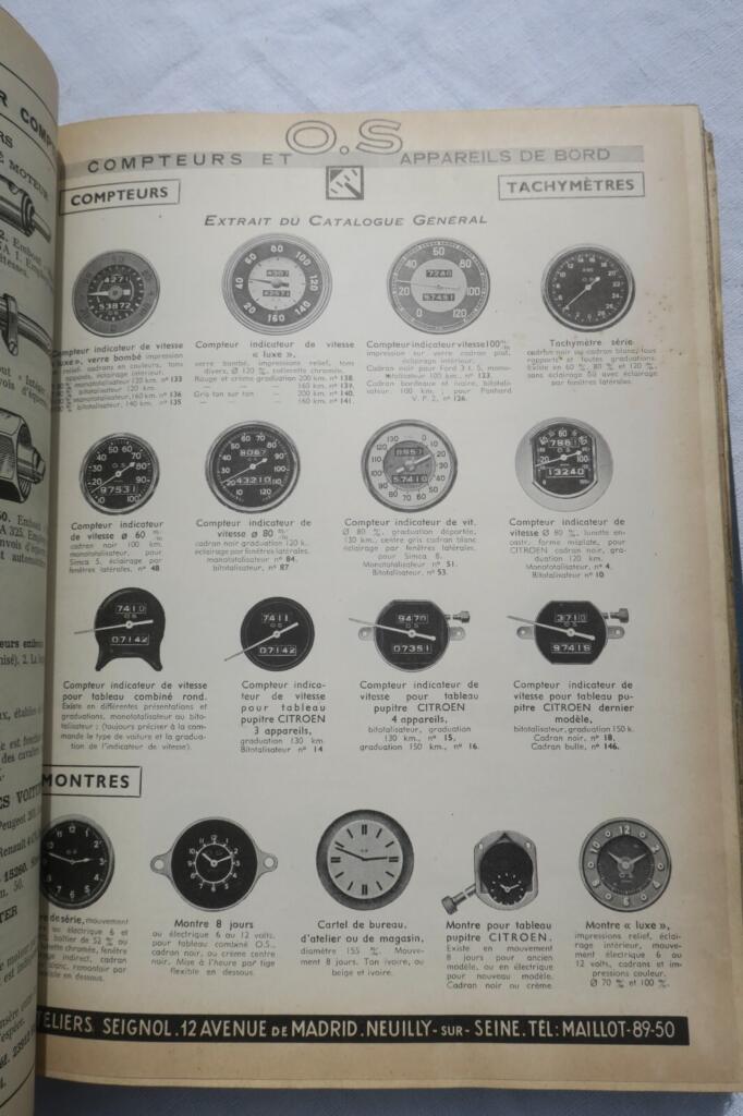 Auto accessories catalogue PEDOUSSANT AUCH
