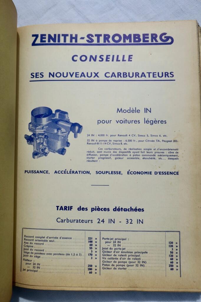 Auto accessories catalogue PEDOUSSANT AUCH