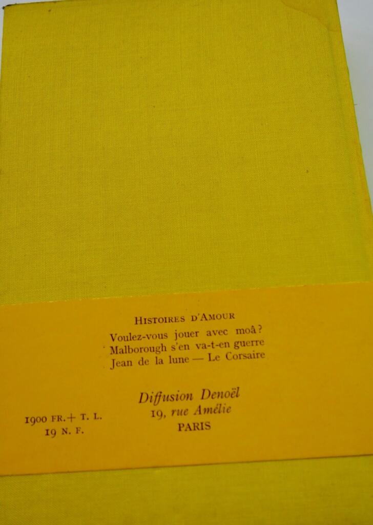 Marcel Achard’s rare love stories with author’s dedication