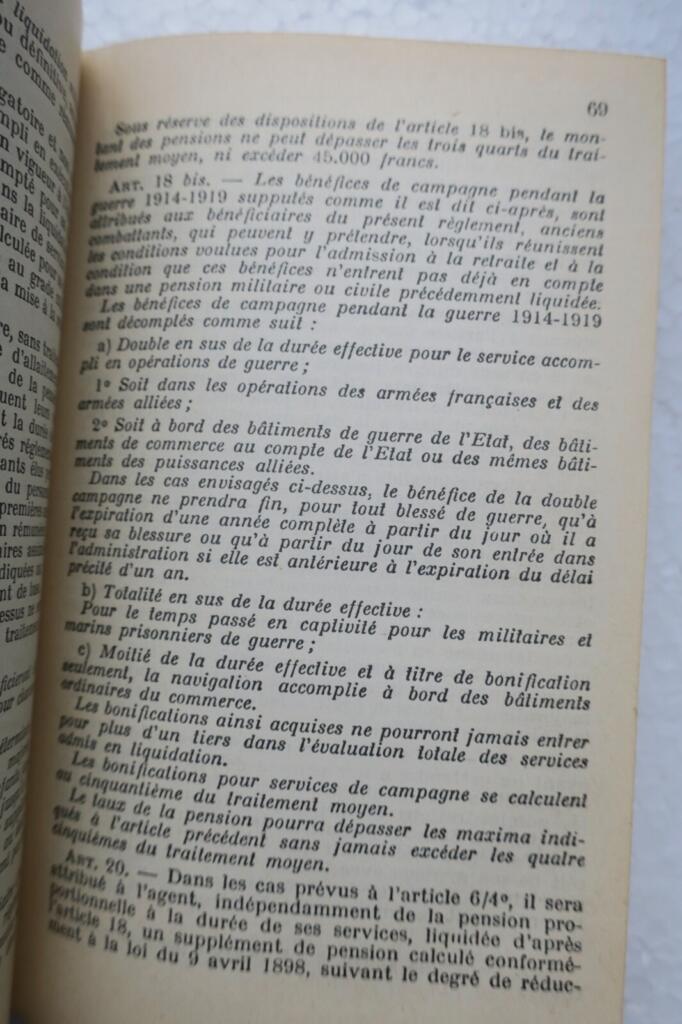 Paris Octroi Administration Employee Manual