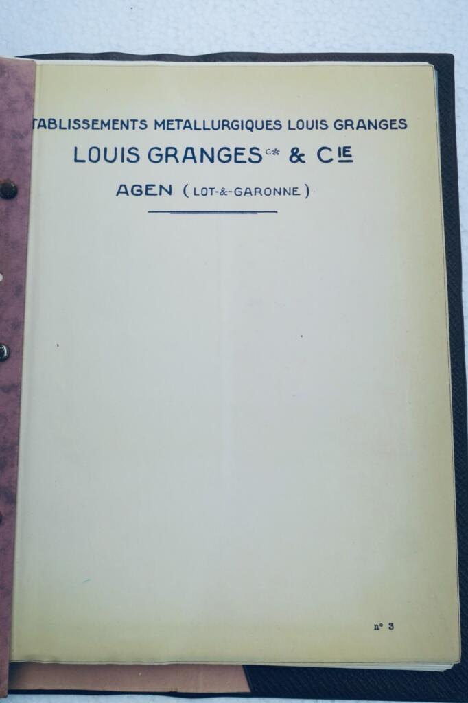 Metallurgische Betriebe Louis Granges in Agen