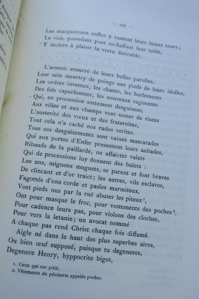 Insights into Agrippa D'Aubigné's works