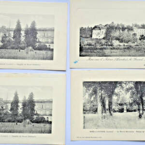 Aire sur l'Adour Landes 4 CPA 1914 Poilu