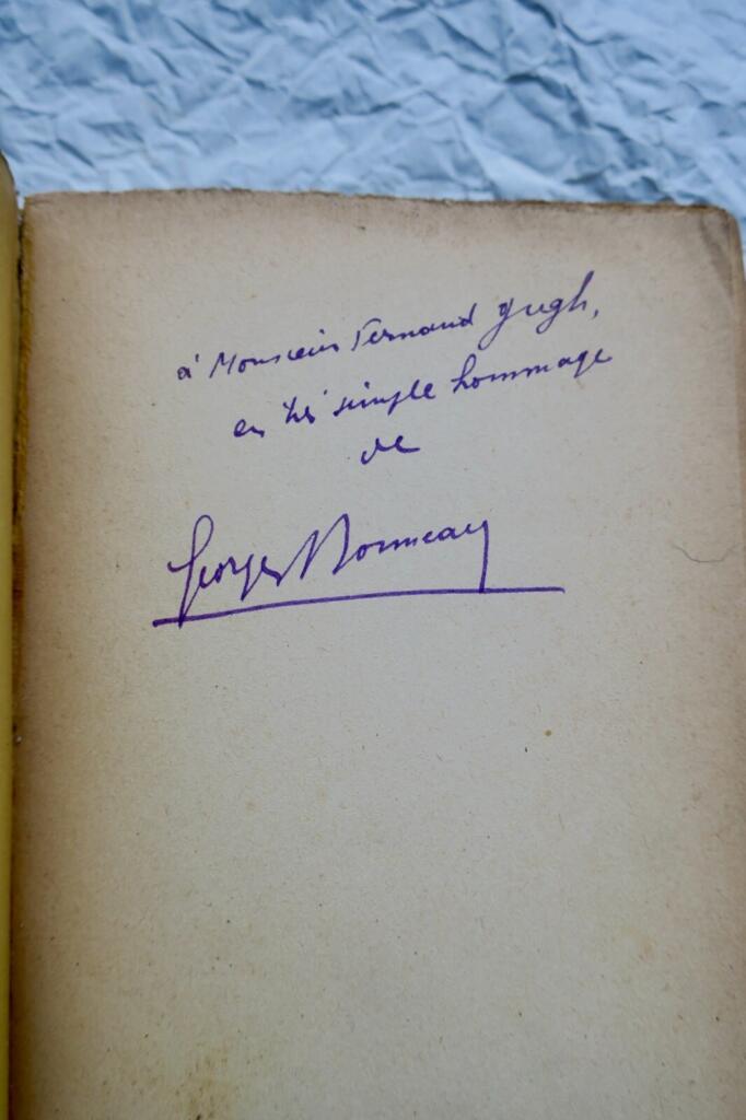 Der Symbolist Albert Samain mit Autorenwidmung