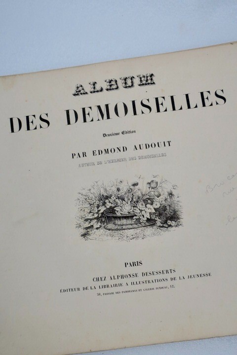 1848 Parisian ladies' almanac with lithographs - Image 3