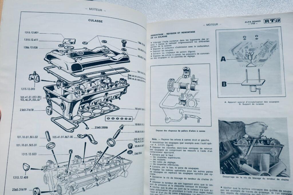 ALFA ROMEO 1750, 2000 & Giula 1982