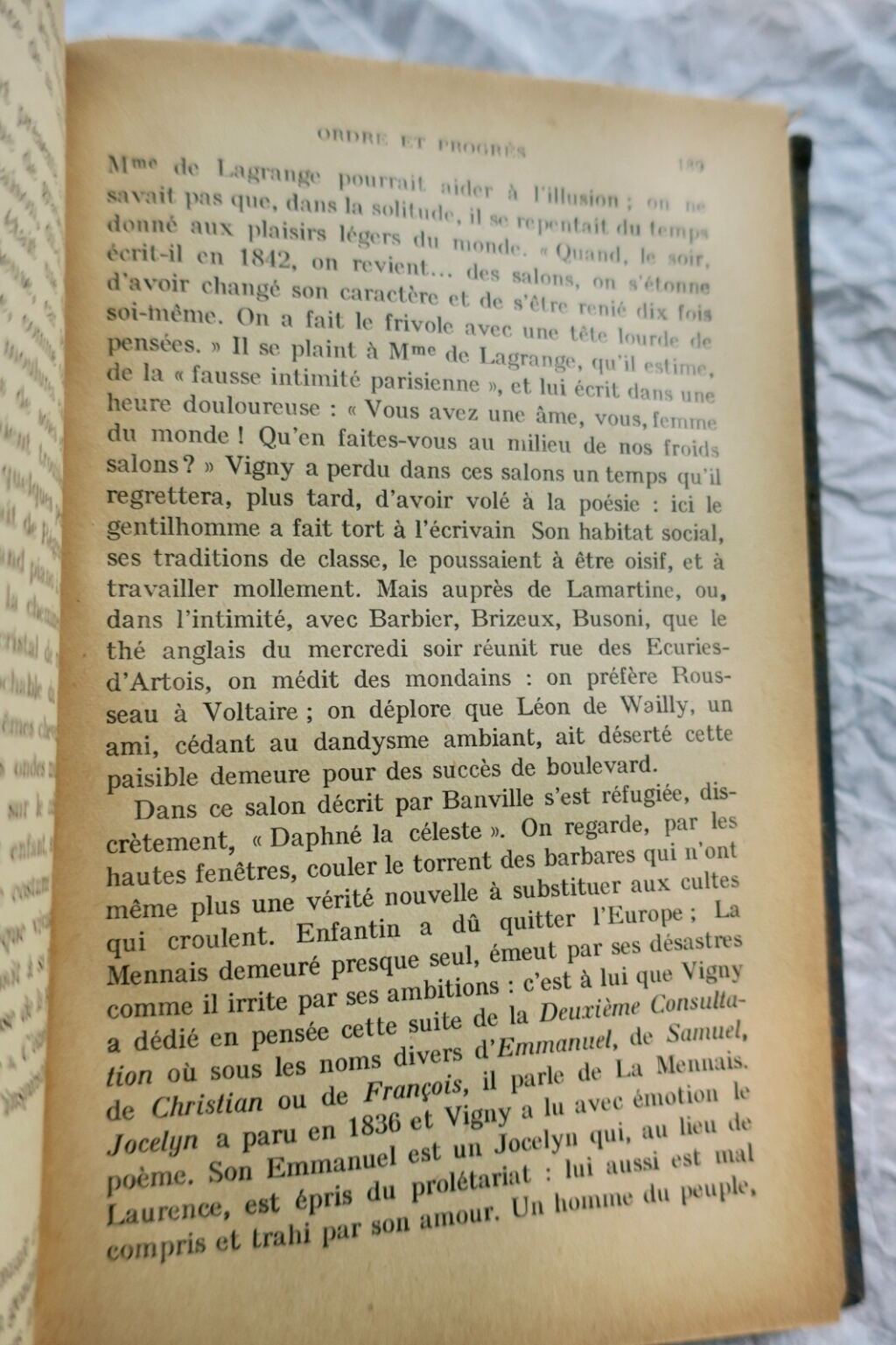 Vigny: Unveröffentlichte Dokumente & Autographe
