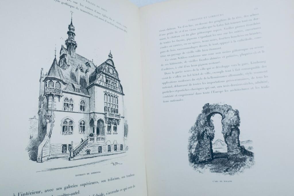 Allemagne Robida Les Vielles Villes du Rhin