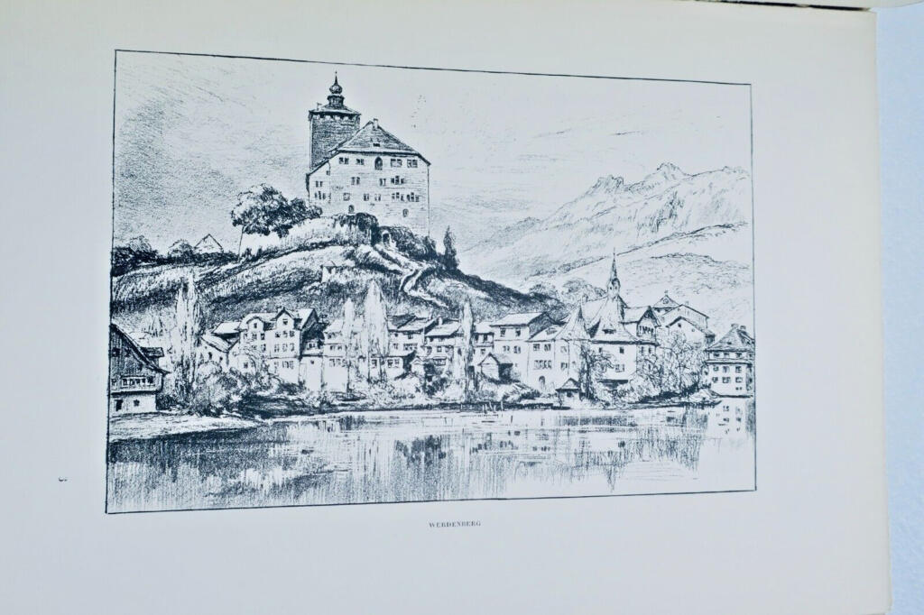 Allemagne Robida Les Vielles Villes du Rhin