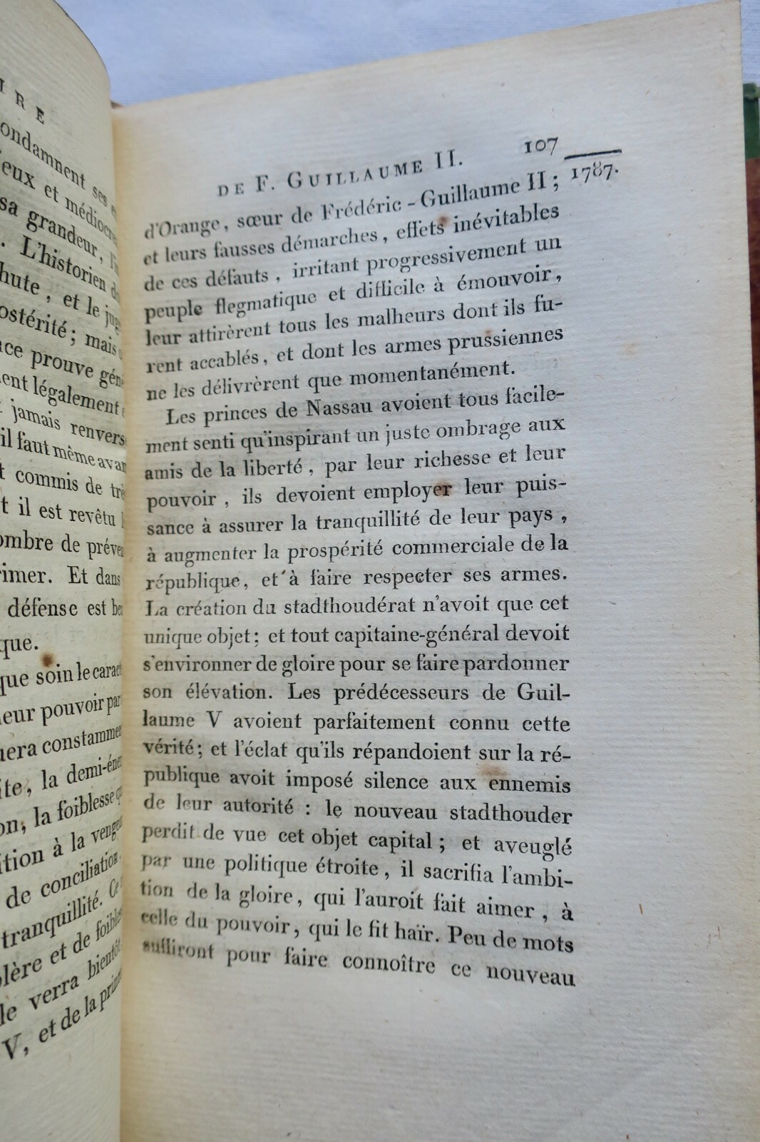 Allemagne Segur Histoire des principaux événemens du Règne de F. Guillaume II – Image 4