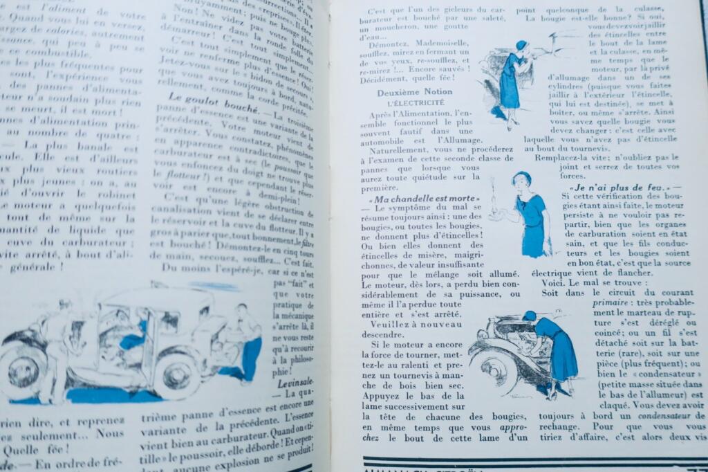 ALMANACH CITROËN 1933 – Petite encyclopédie de l&rsquo;automobile à l&rsquo;usage…