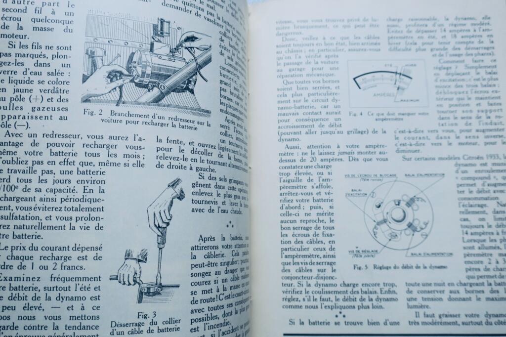 ALMANACH CITROËN 1933 – Petite encyclopédie de l&rsquo;automobile à l&rsquo;usage…
