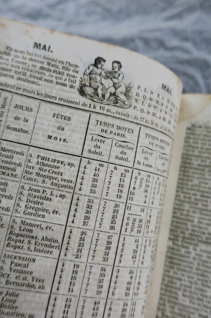 Französischer Almanach 1844-1846
