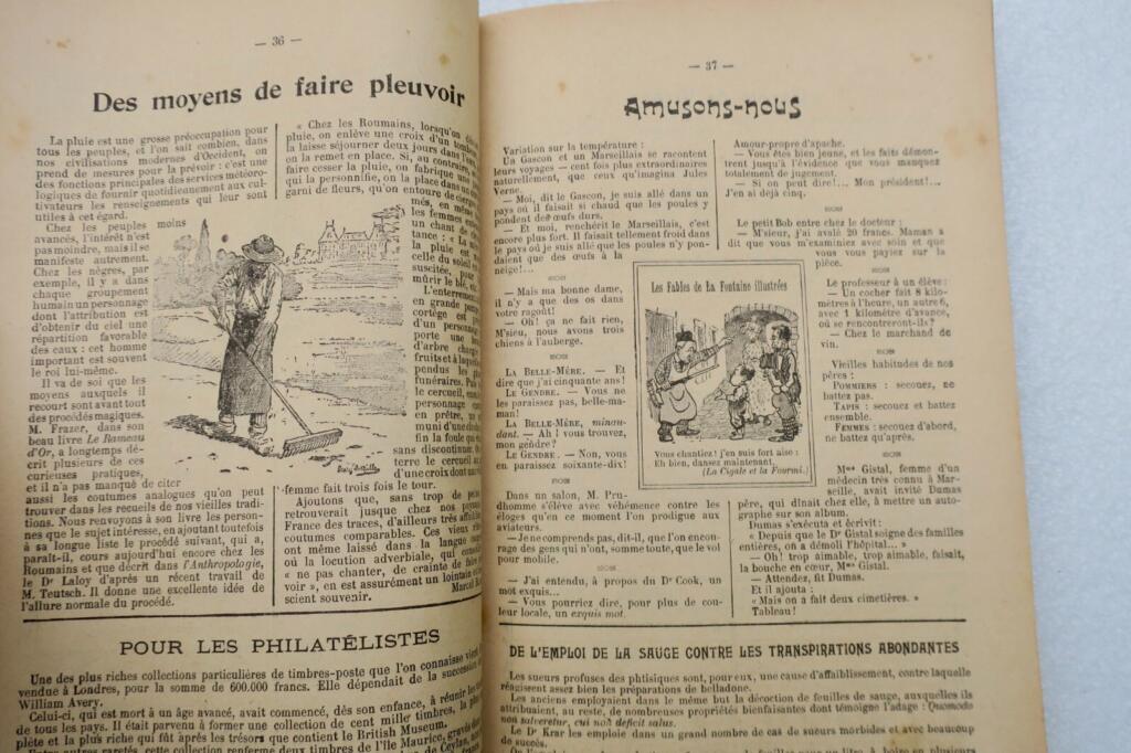 Jährliches Almanach von La Dépêche