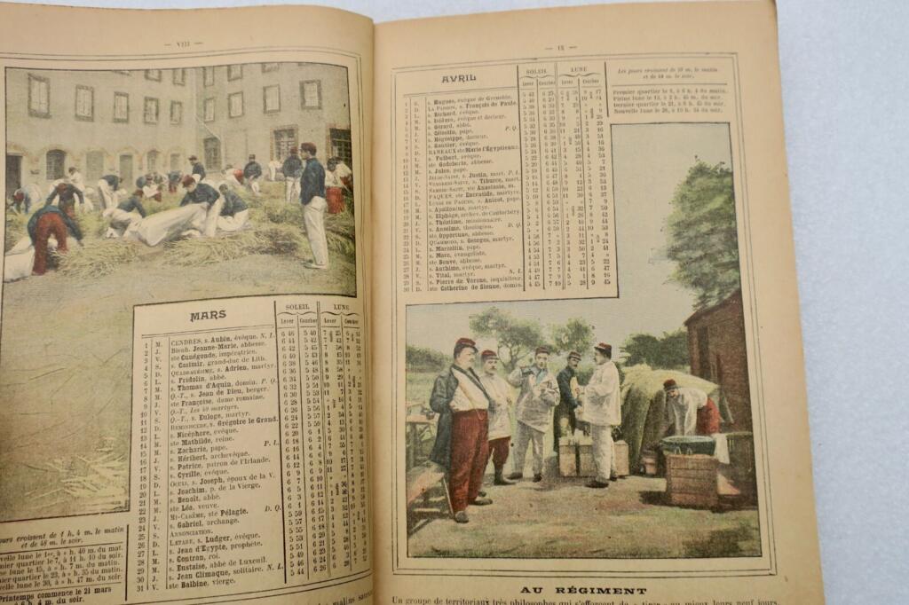 1911 Almanac of La Dépêche