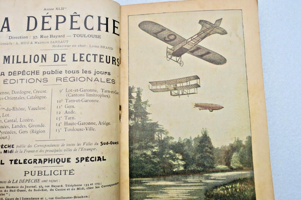 1911 Almanac of La Dépêche