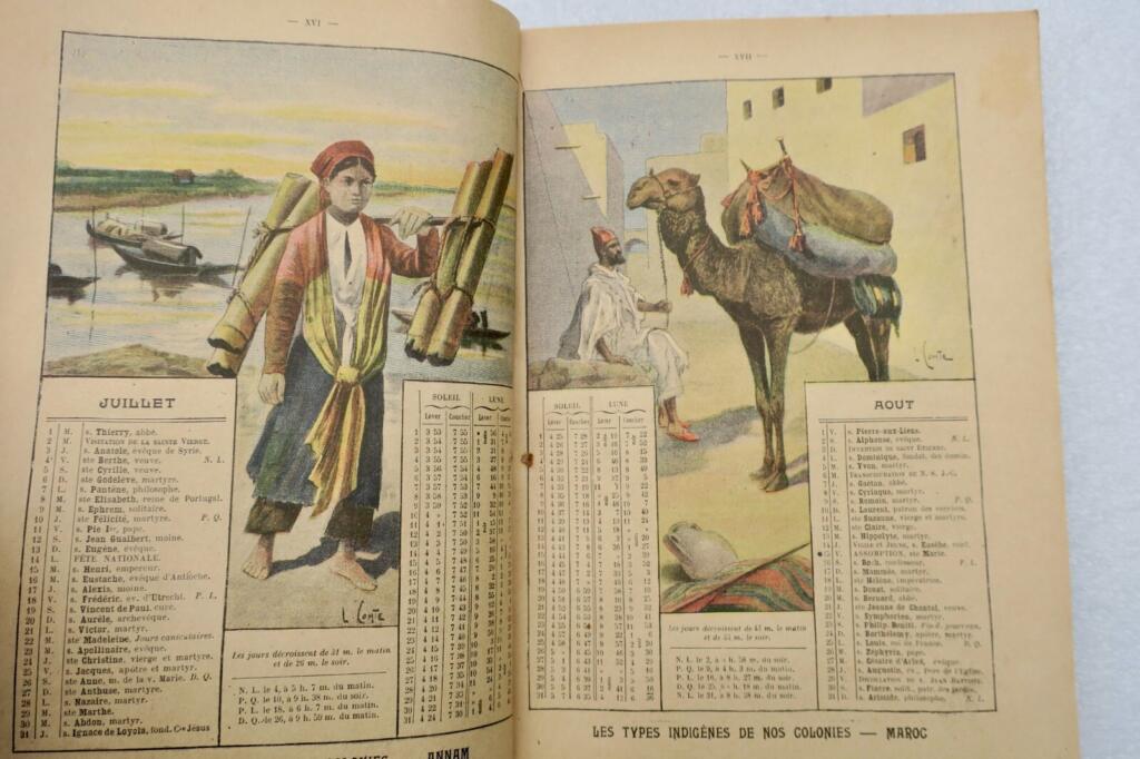 Almanach von 1913 mit Illustrationen