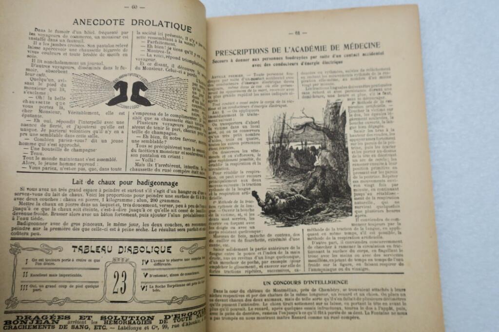Almanach von 1913 mit Illustrationen