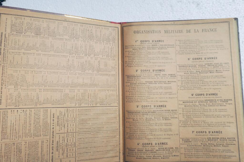 Almanach des postes et des télégraphes 1891 & 1893 joueurs de boule de Rosporden
