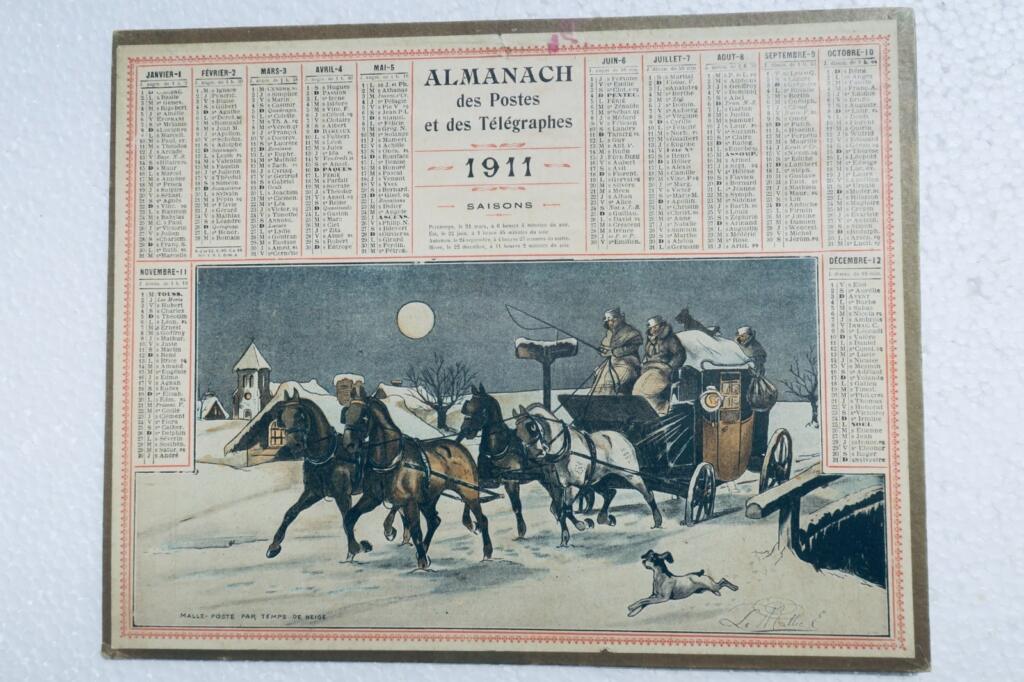 Almanach des postes et des télégraphes 1911 lot et Garonne