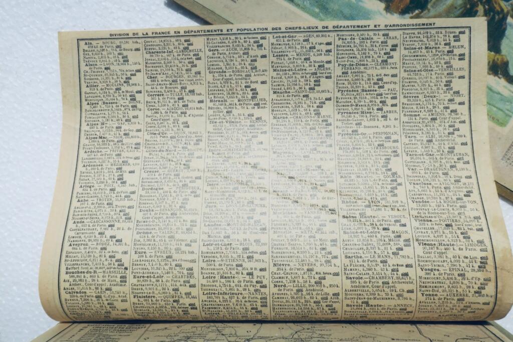 Almanach des postes et des télégraphes 1925 lot et Garonne x 4