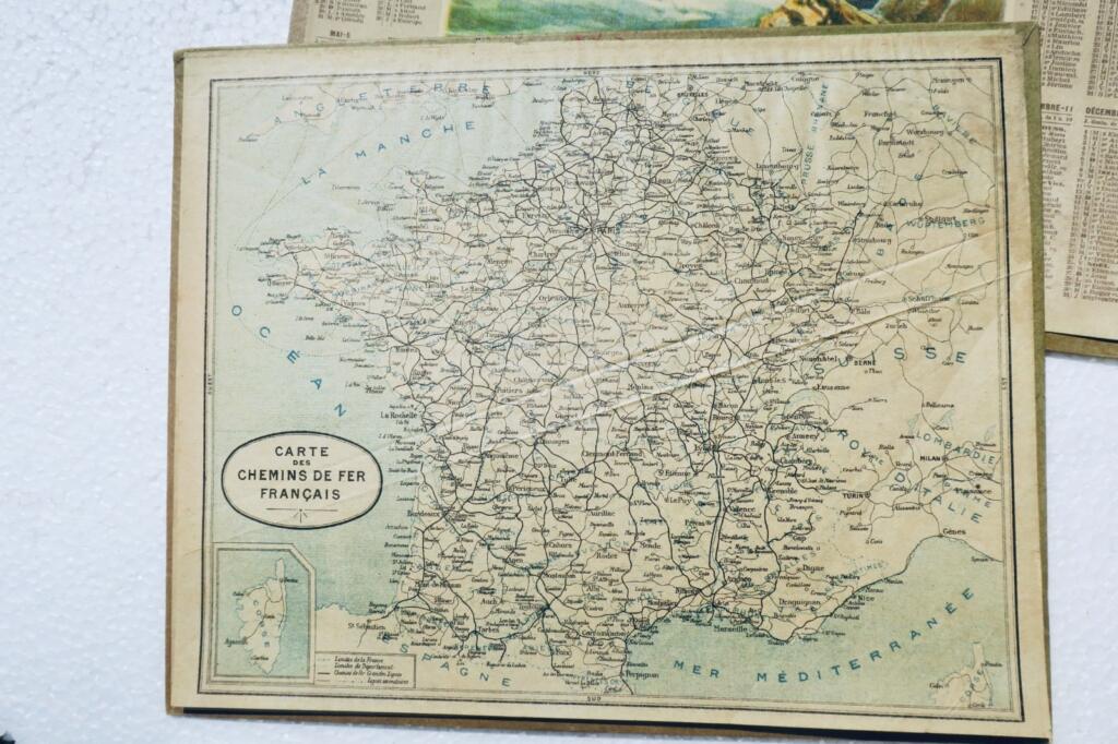 Almanach des postes et des télégraphes 1925 lot et Garonne x 4