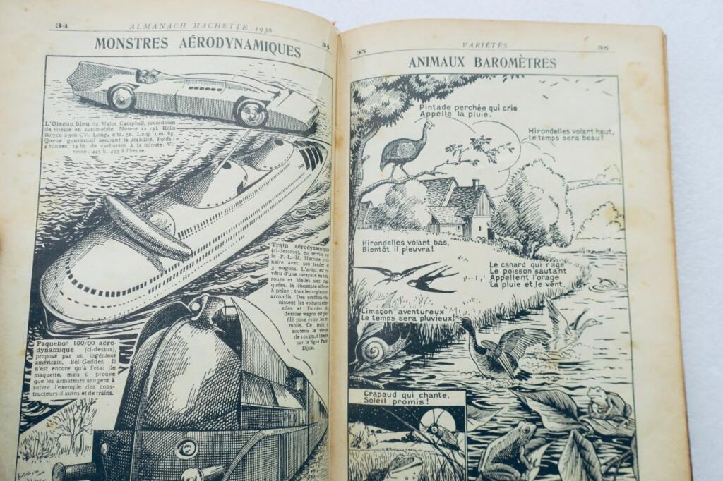 1936 Hachette Almanac: Practical Life Guide