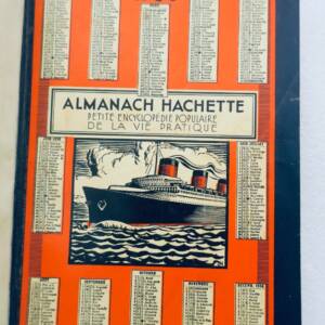 Almanach Hachette - 1936 Petite Encyclopédie Populaire de la Vie Pratique.