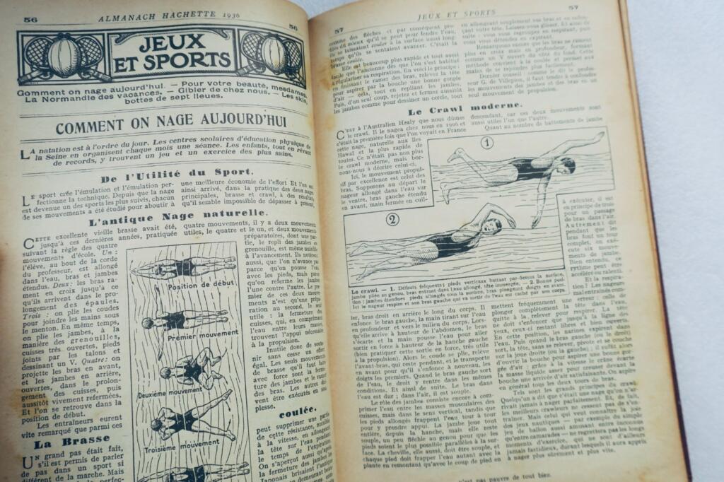 1936 Hachette Almanac: Practical Life Guide