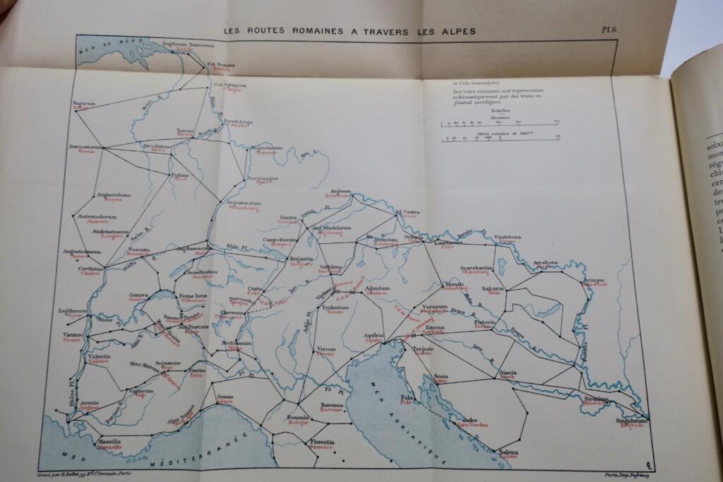 Man facing the Alps: geological and historical study