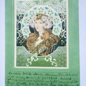 Alphonse MUCHA ? art nouveau MODERN STYLE 1902