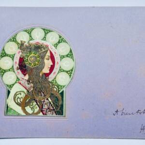 Alphonse MUCHA ? art nouveau MODERN STYLE 1902