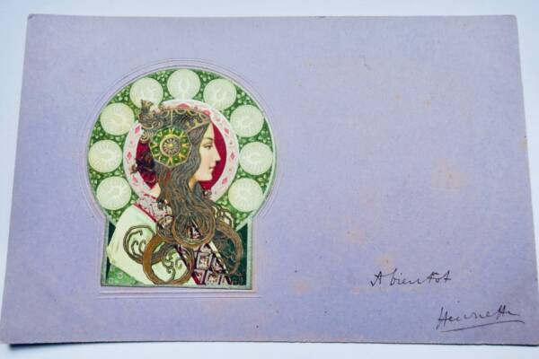 Alphonse MUCHA ? art nouveau MODERN STYLE 1902