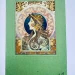 Alphonse MUCHA ? art nouveau MODERN STYLE 1902