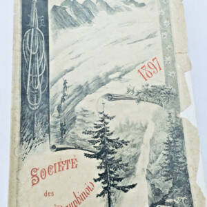 alpinisme DAUPHINE REVUE des ALPES DAUPHINOISES 1897