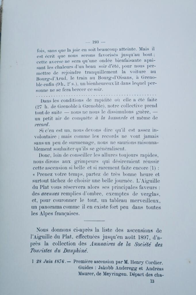 Alpenzeitschrift Dauphiné 1897