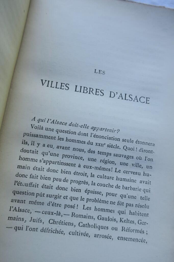 Gabe an Elsass und Lothringen