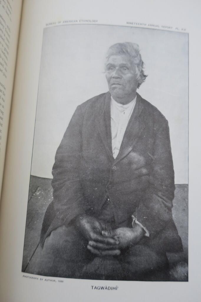 アメリカ民族学局、スミソニアン協会事務局長宛 1897-98年