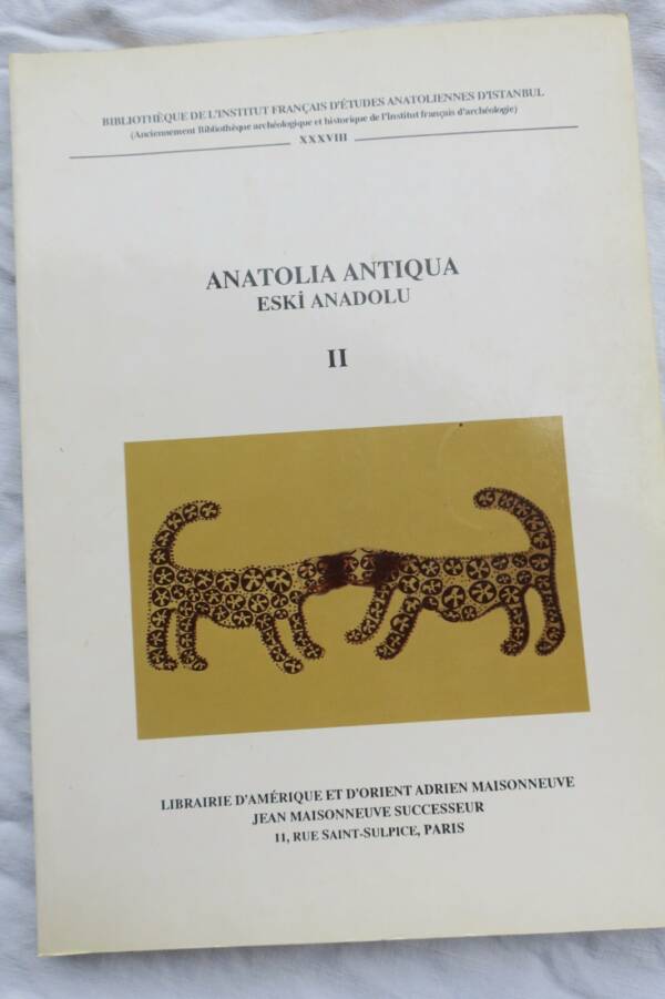 Anatolien Antiqua: Studien zur alten anatolischen Kultur Bd. 2