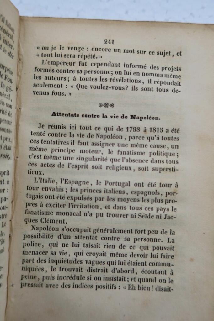Anekdoten des Empire und der Restauration