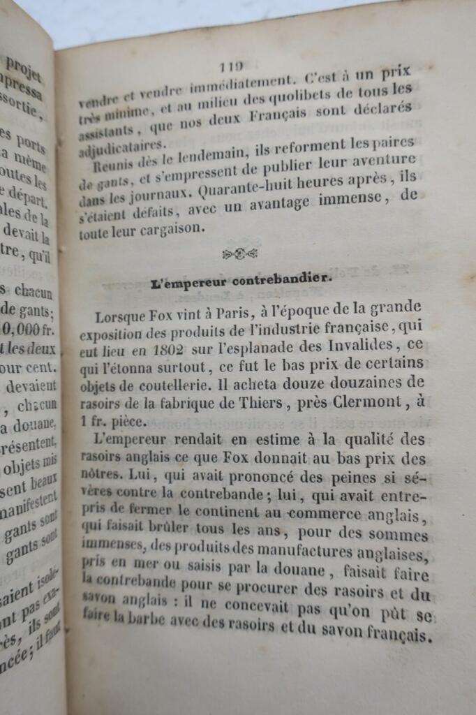 Anekdoten des Empire und der Restauration
