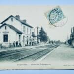 Angerville gare des voyageurs 1905 - La Librairie Antique
