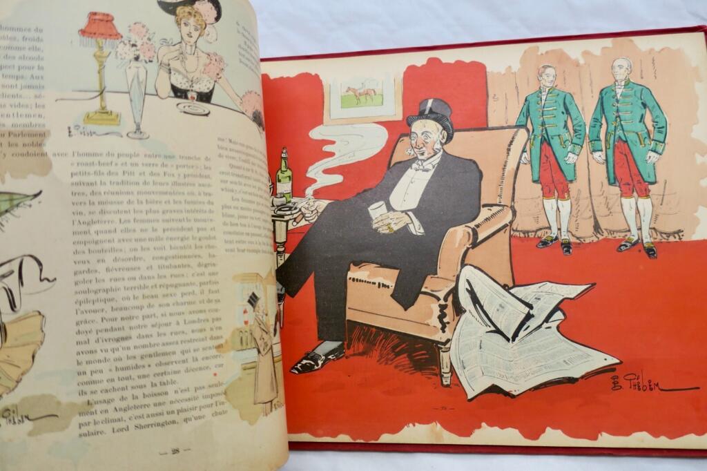 Satirical observations of English society and character