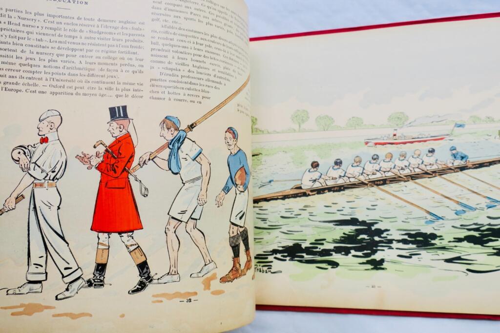 Satirical observations of English society and character