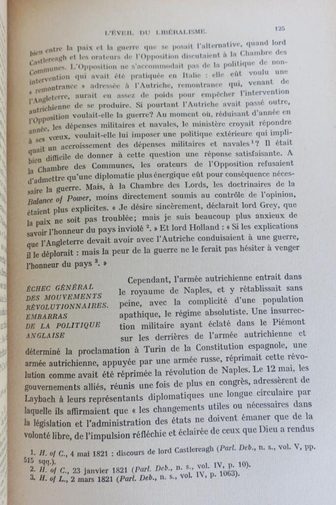 Angleterre HALEVY HISTOIRE DU PEUPLE ANGLAIS AU XIXe SIECLE + dédicace
