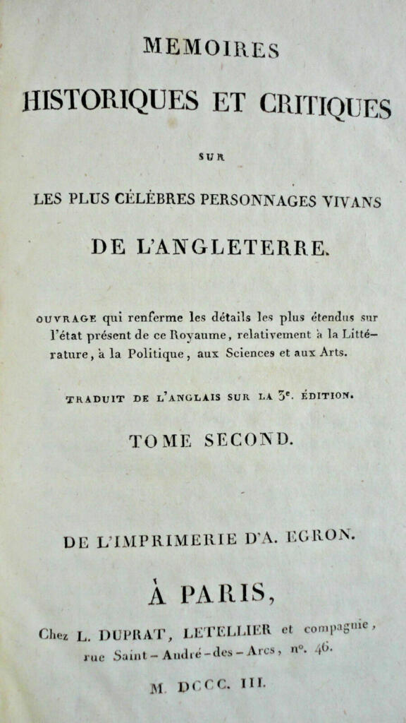 Biographical profiles of prominent English figures